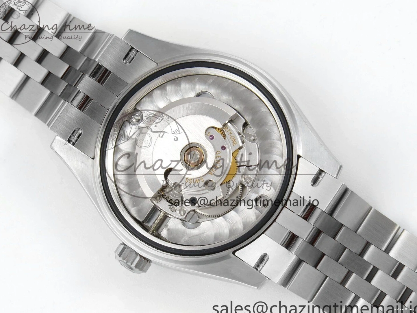 0105 Trendsetting DateJust 31 278274 THBF 1:1 Best Edition 904L Steel RG Diamond Dial on SS Jubilee Bracelet HZ Cal. 3